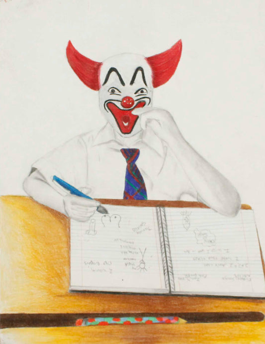 Class Clown 11 x 14 Replica Print Limited Edition